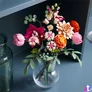 Kép 1/7 - LEGO® Botanicals Rózsaszín virágcsokor, virágdekoráció 10342