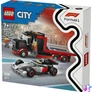 Kép 2/7 - LEGO® City F1®-es kamion egy F1®-es Audi versenyautóval játék 60493