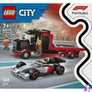 Kép 3/7 - LEGO® City F1®-es kamion egy F1®-es Audi versenyautóval játék 60493