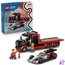 Kép 4/7 - LEGO® City F1®-es kamion egy F1®-es Audi versenyautóval játék 60493