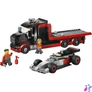 Kép 7/7 - LEGO® City F1®-es kamion egy F1®-es Audi versenyautóval játék 60493