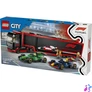Kép 2/7 - LEGO® City F1®-es kamion, RB20 és AMR24 F1®-es autókkal, játék versenyautó-szállítót tartalmazó szett 60445