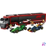 Kép 7/7 - LEGO® City F1®-es kamion, RB20 és AMR24 F1®-es autókkal, játék versenyautó-szállítót tartalmazó szett 60445