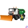 Kép 5/5 - LEGO® City Hókotró teherautó játék jármű minifigurával 60490
