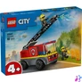 Kép 1/7 - LEGO® City Létrás tűzoltóautó, játék tűzoltójármű, ajándék gyerekeknek 60463