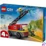 Kép 2/7 - LEGO® City Létrás tűzoltóautó, játék tűzoltójármű, ajándék gyerekeknek 60463