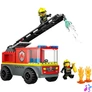 Kép 7/7 - LEGO® City Létrás tűzoltóautó, játék tűzoltójármű, ajándék gyerekeknek 60463