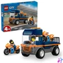 Kép 4/5 - LEGO® City Motorszállító jármű és 2 minifigura 60491