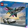 Kép 2/5 - LEGO® City Repülő vs. autó – Játékautók és repülőgép játékkészlet 60489