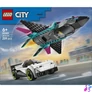 Kép 3/5 - LEGO® City Repülő vs. autó – Játékautók és repülőgép játékkészlet 60489