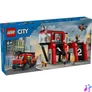 Kép 1/5 - LEGO® City Tűzoltóállomás tűzoltóautóval 60414