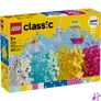 Kép 1/5 - LEGO® Classic Átlátszó bűvös kockák, játék színes építőelemekkel 11040