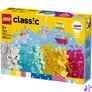 Kép 2/5 - LEGO® Classic Átlátszó bűvös kockák, játék színes építőelemekkel 11040
