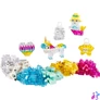 Kép 5/5 - LEGO® Classic Átlátszó bűvös kockák, játék színes építőelemekkel 11040