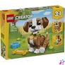 Kép 1/5 - LEGO® Creator 3 az 1-ben Aranyos állatok: Játékos kiskutya 31382
