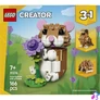 Kép 3/5 - LEGO® Creator 3 az 1-ben Aranyos hörcsög egy virággal 31376