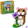 Kép 4/5 - LEGO® Creator 3 az 1-ben Aranyos hörcsög egy virággal 31376
