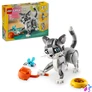 Kép 4/7 - LEGO® Creator 3 az 1-ben Játékos cica, játék állatos szett 31163