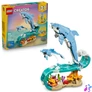 Kép 4/5 - LEGO® Creator 3 az 1-ben Tengeri állatok: Csodálatos delfinek 31385