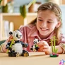 Kép 5/7 - LEGO® Creator 3 az 1-ben Vadállatok: Pandacsalád, játékkészlet 31165