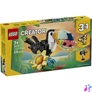 Kép 1/7 - LEGO® Creator 3 az 1-ben Vadállatok: Trópusi tukán, figurát tartalmazó játékkészlet 31173