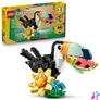 Kép 4/7 - LEGO® Creator 3 az 1-ben Vadállatok: Trópusi tukán, figurát tartalmazó játékkészlet 31173
