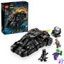Kép 4/7 - LEGO® DC Batman™: Batman™ Tumbler vs. Kétarc™ és Joker™, játék autó 76303