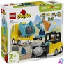 Kép 1/5 - LEGO® DUPLO® Városi kalandok 3 az 1-ben építési munkagépek játékok 10475