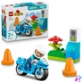 Kép 4/5 - LEGO® DUPLO® Városi kalandok Kék rendőrségi motorkerékpár játékkészlet 10471
