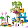 Kép 7/7 - LEGO® Friends Születésnapi cicazsúr és lombház cicáknak, játék építőkészlet 42666