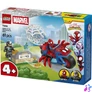 Kép 2/5 - LEGO® | Marvel Póki és csodálatos barátai Motorkerékpáros Pókember vs. Rhino 11206