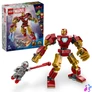 Kép 4/7 - LEGO® | Marvel Vasember robot vs. Ultron, megépíthető szuperhősfigurát tartalmazó játékkészlet 76307