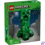 Kép 1/7 - LEGO® Minecraft® A Creeper™, videójátékon alapuló dekoráció, és akciófigurát rejtő építőjáték 21276