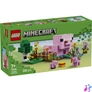 Kép 1/7 - LEGO® Minecraft® A kismalac háza, állatos gamer-építőjáték gyerekeknek 21268