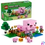 Kép 4/7 - LEGO® Minecraft® A kismalac háza, állatos gamer-építőjáték gyerekeknek 21268