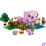 Kép 7/7 - LEGO® Minecraft® A kismalac háza, állatos gamer-építőjáték gyerekeknek 21268