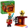 Kép 4/7 - LEGO® Minecraft® Csata az alvilági lávatónál gamerjáték gyerekeknek 21266