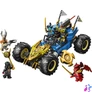 Kép 5/5 - LEGO® NINJAGO® Jay átalakítható autója játék versenyautó 71856