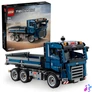 Kép 4/7 - LEGO® Technic Billenőplatós teherautó, kék színű, játék építőipari munkagépet tartalmazó szett 42203