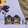 Kép 6/7 - LEGO® Wednesday Fekete dália, halloweeni ajándék, művirág szobadekoráció