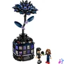 Kép 7/7 - LEGO® Wednesday Fekete dália, halloweeni ajándék, művirág szobadekoráció