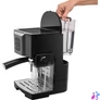 Kép 10/15 - SENCOR SES 4040BK Karos kávéfőző, 20bar, víztartály: 1,4L, 1450W, Fekete