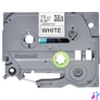 Kép 3/4 - Brother TZE-231s laminált P-touch szalag (12mm)  Black on White - 4m címkenyomtató szalag