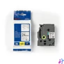 Kép 1/2 - Brother TZE-SE5 laminált P-touch biztonsági szalag (24mm) Black on White - 8m címkenyomtató szalag