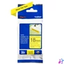 Kép 1/3 - Brother TZE-S641 laminált P-touch szalag (18mm) Black on Yellow - 8m címkenyomtató szalag