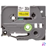 Kép 2/3 - Brother TZE-S641 laminált P-touch szalag (18mm) Black on Yellow - 8m címkenyomtató szalag
