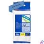 Kép 2/3 - Brother TZe-561 laminált P-touch szalag (36mm) Black on Blue - 8m címkenyomtató szalag