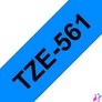Kép 3/3 - Brother TZe-561 laminált P-touch szalag (36mm) Black on Blue - 8m címkenyomtató szalag