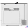 Kép 4/9 - Canon i-SENSYS LBP722Cdw Wireless Lézernyomtató