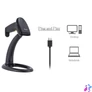 Kép 5/10 - EQuip USB 1D Barcode Scanner with Stand Vonalkódolvasó Black